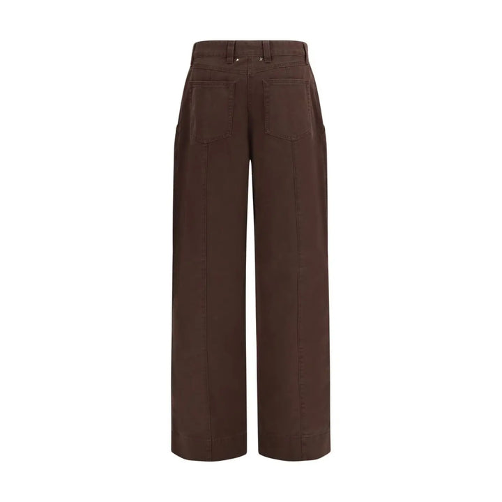 Golden Goose Brown Cotton Cargo Pants