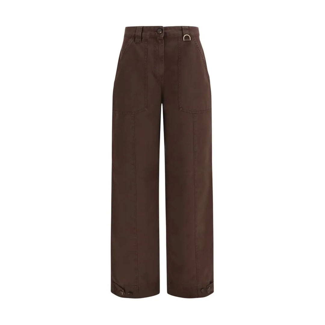 Golden Goose Brown Cotton Cargo Pants