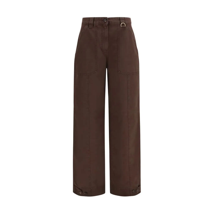 Golden Goose Brown Cotton Cargo Pants