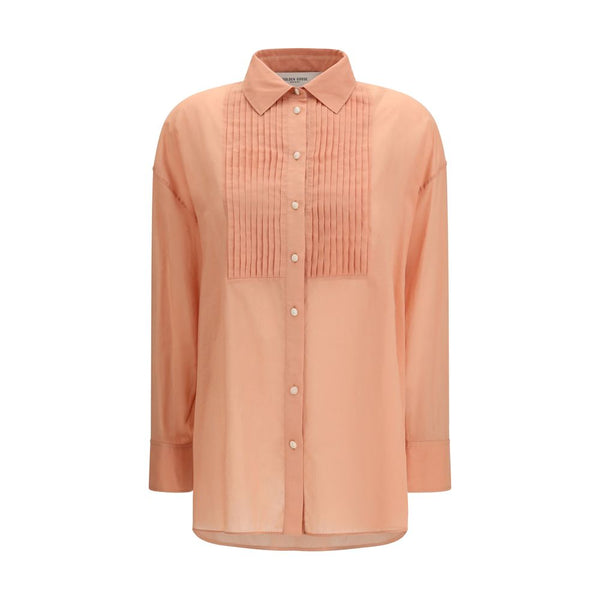 Golden Goose Shirts - Brown Cotton Shirt