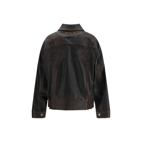Golden Goose Bomber Jackets - Brown Viscose