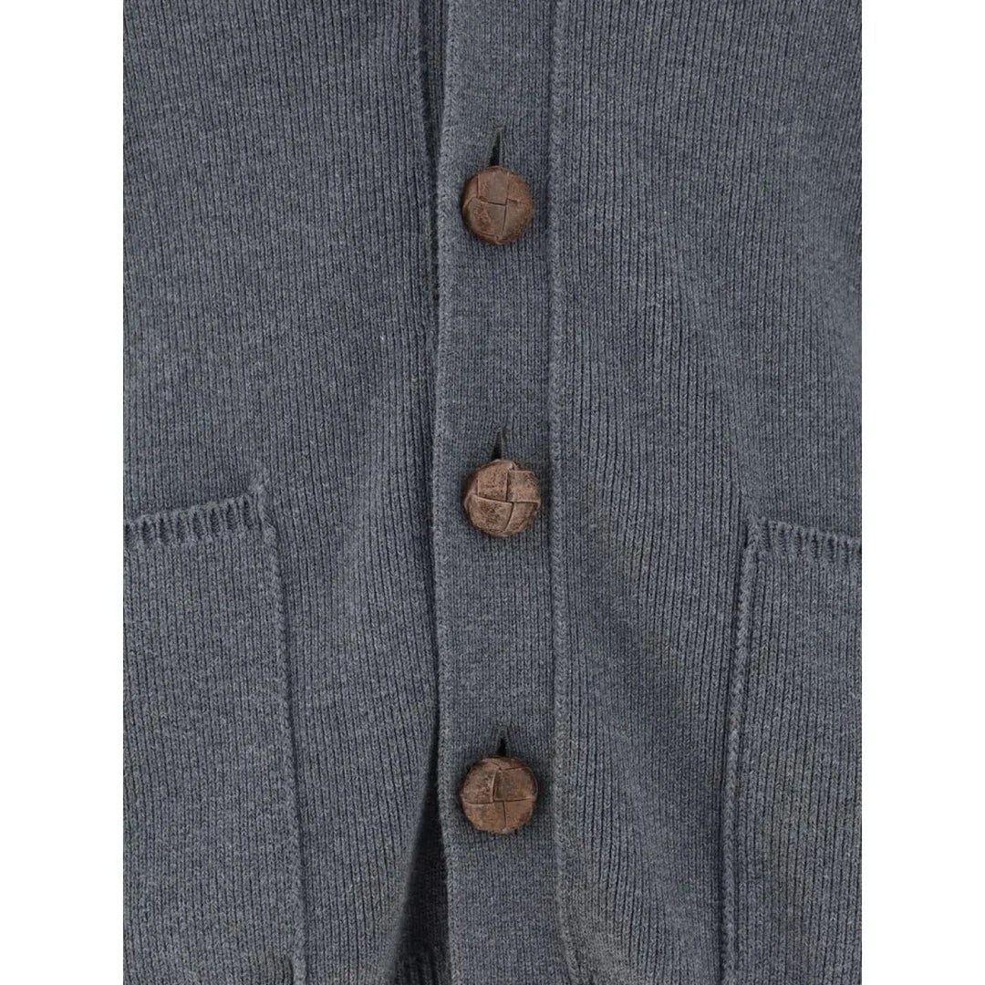 Golden Goose Gray Cotton Cardigan