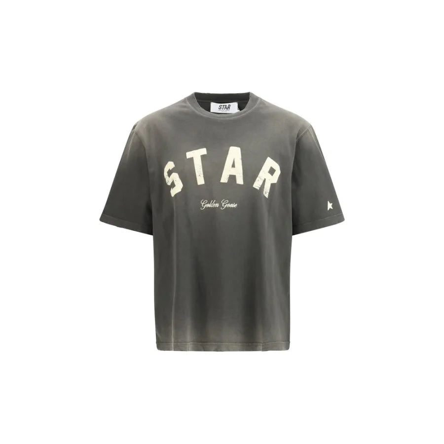 Golden Goose Gray Cotton T-Shirt