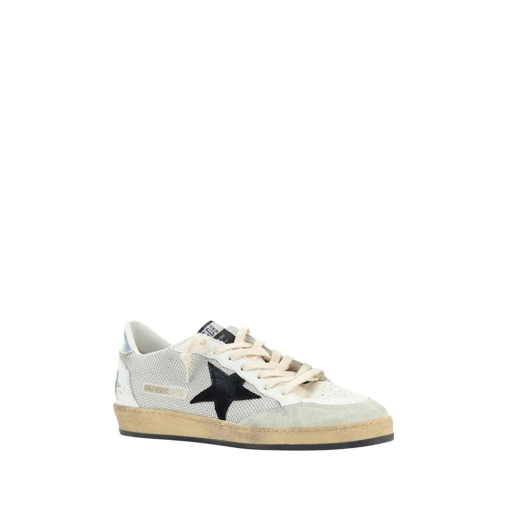 Golden Goose Gray Rubber Low Top Sneakers