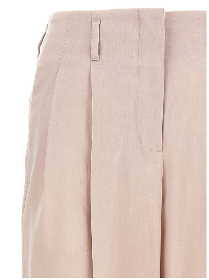 Golden Goose Multicolor Virgin Wool Casual Pants