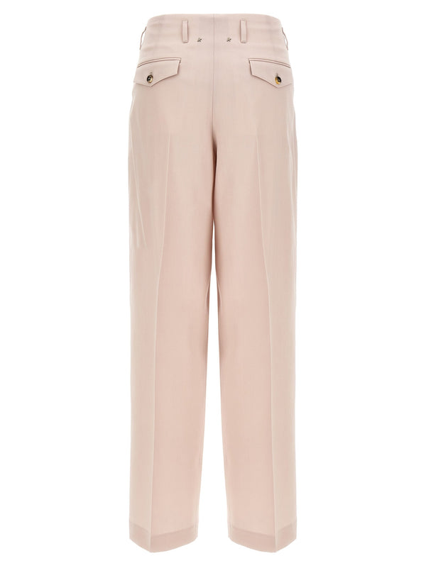 Golden Goose Multicolor Virgin Wool Casual Pants