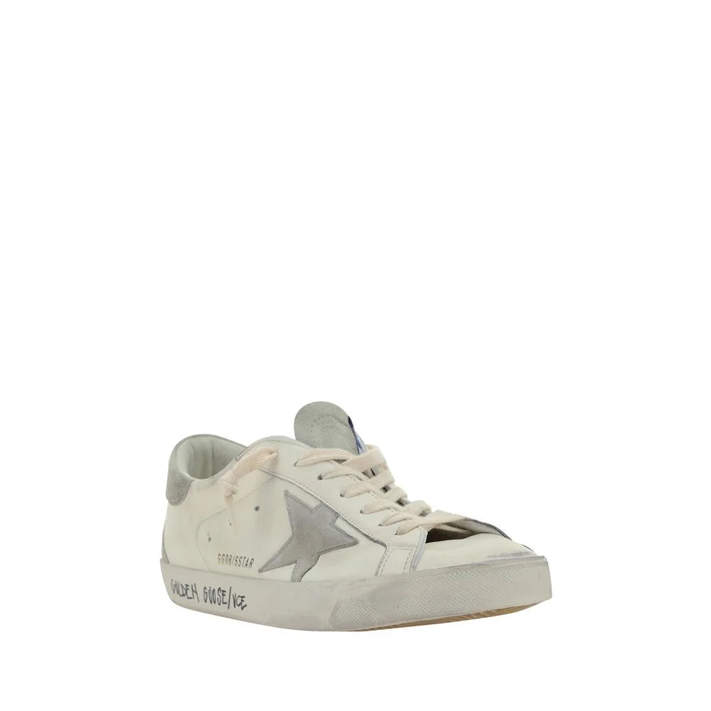 Golden Goose White Rubber Low Top Sneakers