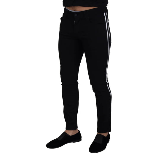Gorgeous Dolce & Gabbana Black Denim Pants New with Tags