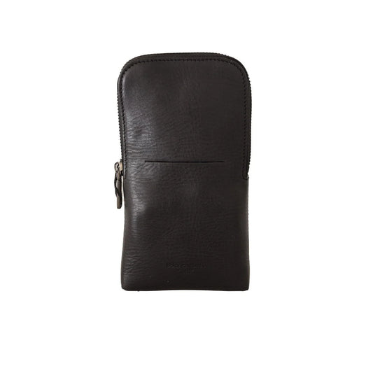 Gorgeous Dolce Gabbana Black Leather Multi Kit with Double Belt Strap &