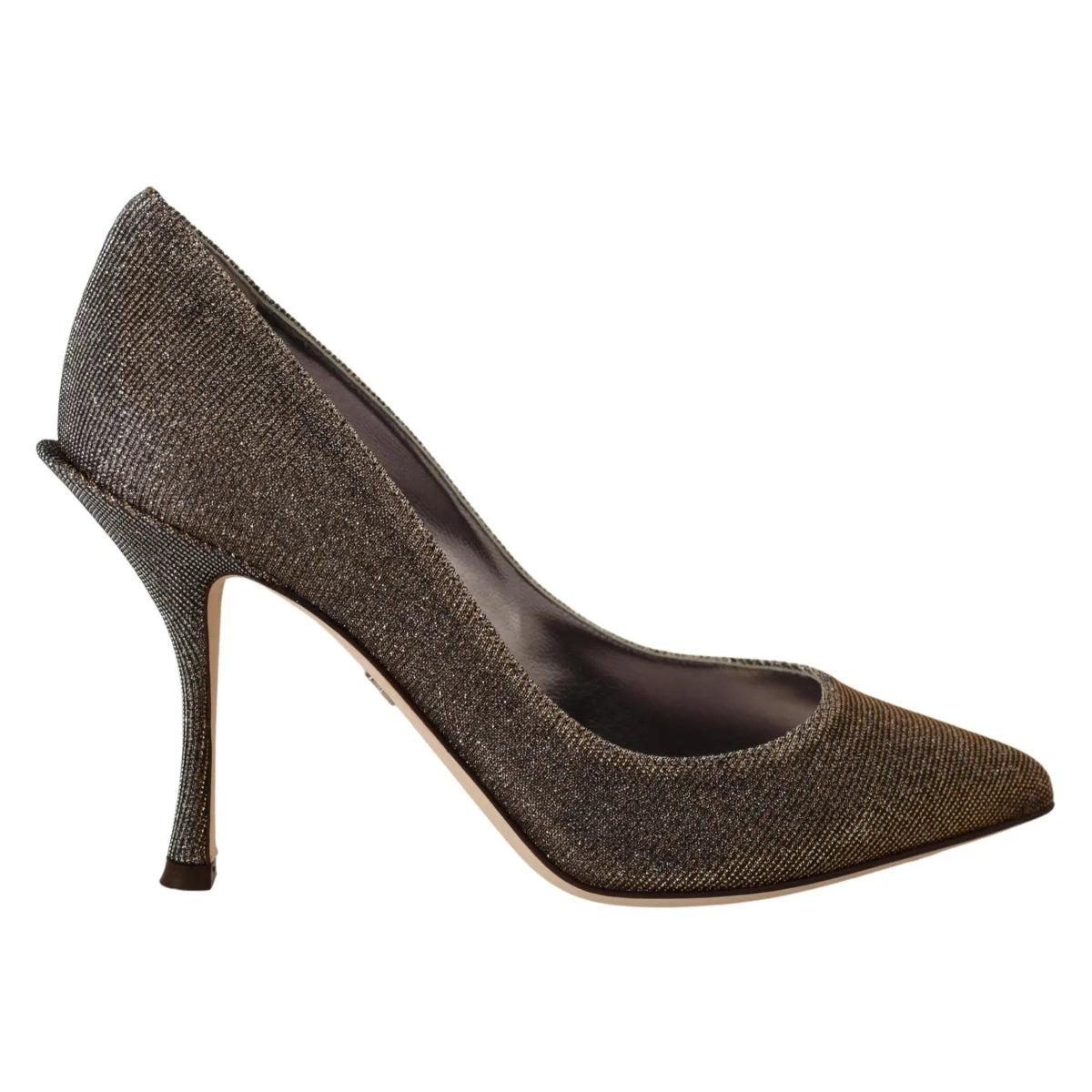 Gorgeous Dolce Gabbana Gold Silver Dress Perfection Shoes &