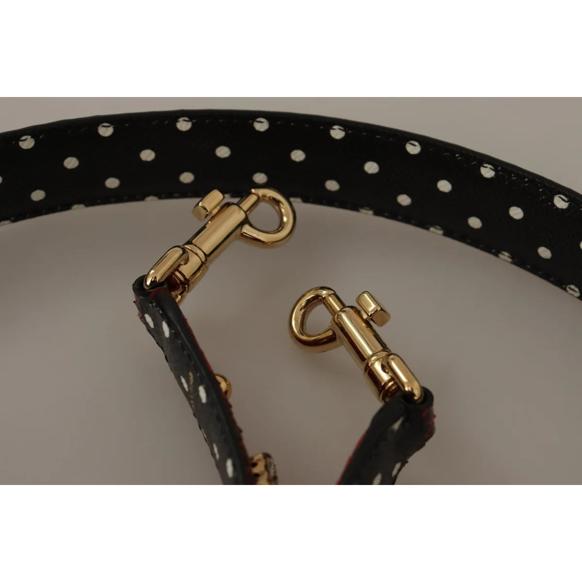 Gorgeous Dolce Gabbana Red Python Leather Bag Strap &