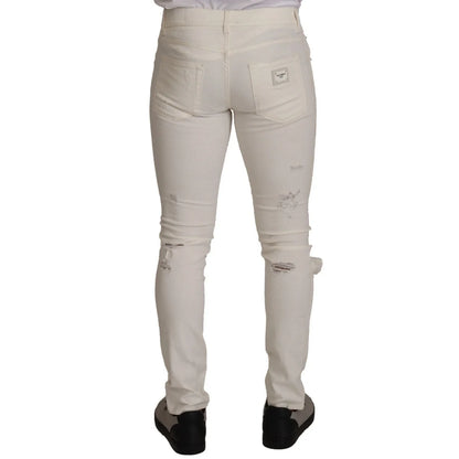 Gorgeous Dolce Gabbana Skinny Denim Jeans Italian Dress Sensation &