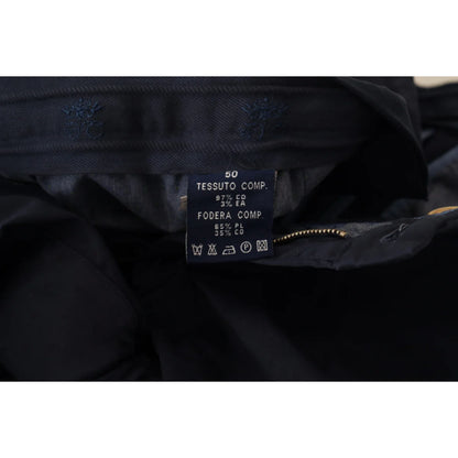 Gorgeous Domenico Tagliente Dark Blue Chino Pants Authentic