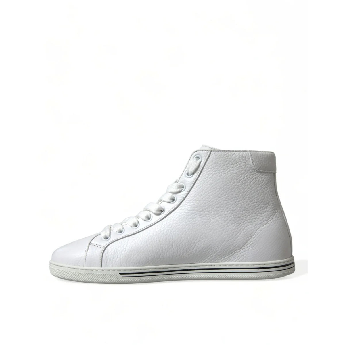 Gorgeous Gabbana Saint Tropez Leather High Lace Up Sneakers Dolce &