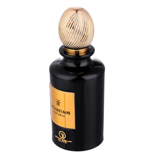 Grandeur Mountain Nuit Paris Exotic Saffron and Bergamot Perfume Unisex Fragrance