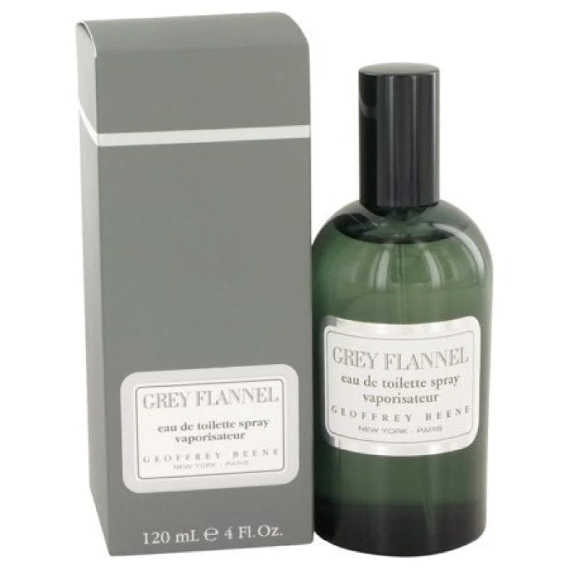 Sensual Grey Flannel by Geoffrey Beene with Smooth Tonka Bean Men’s Cologne