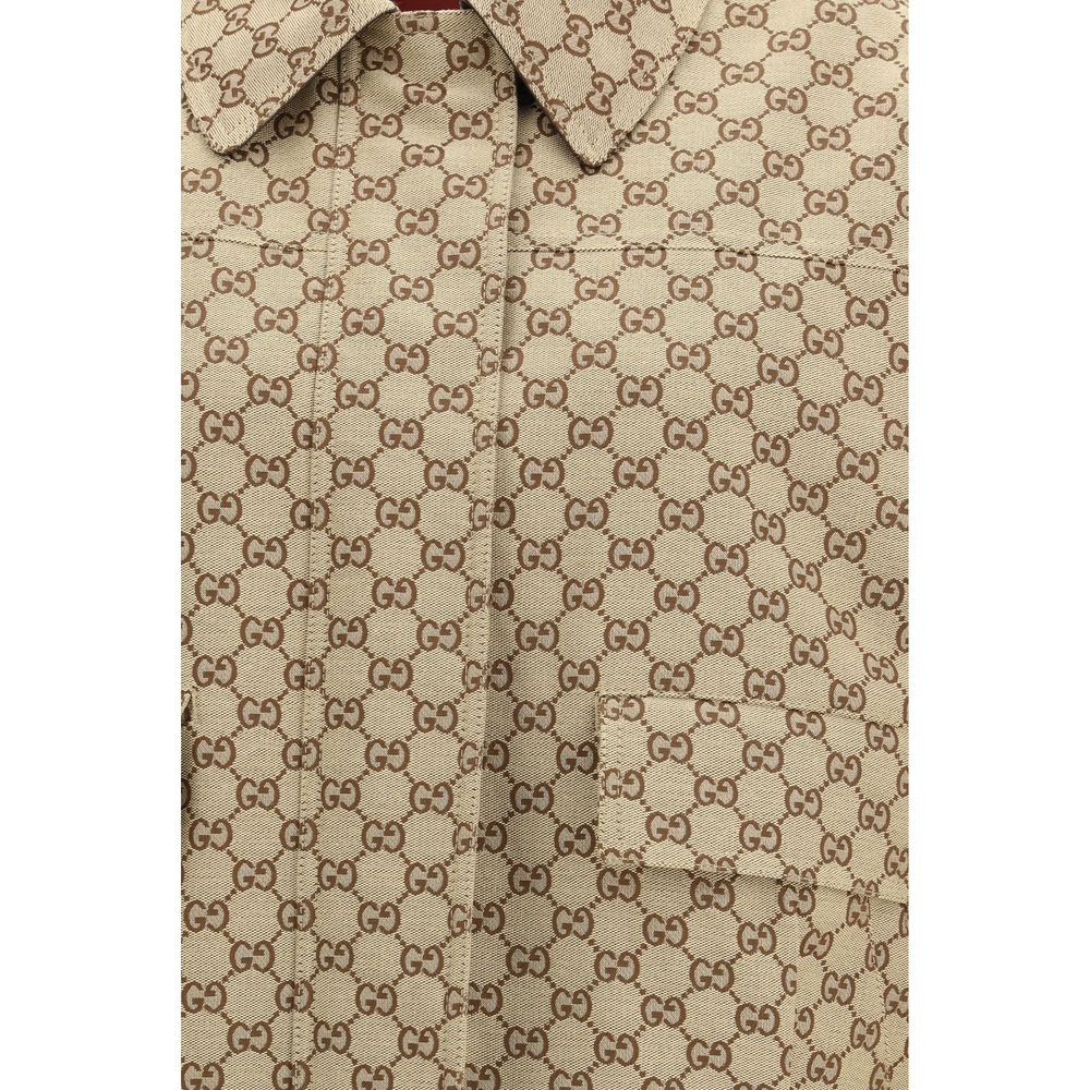 Gucci Bomber Jackets - Beige Cotton