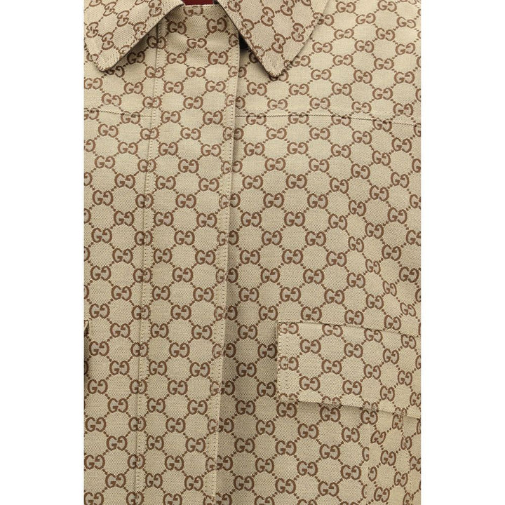 Gucci Bomber Jackets - Beige Cotton