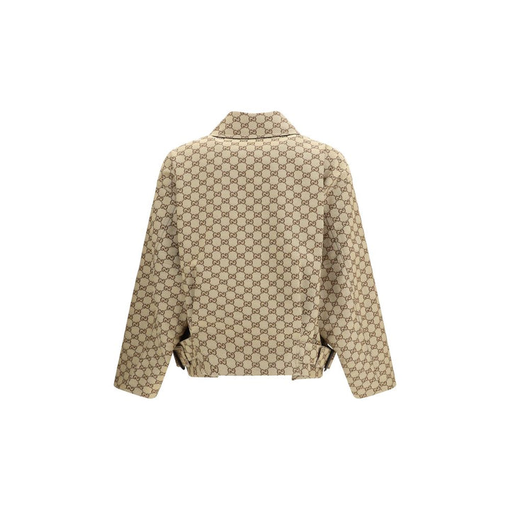 Gucci Bomber Jackets - Beige Cotton