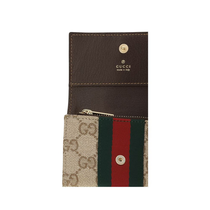 Gucci Beige Cotton Wallet