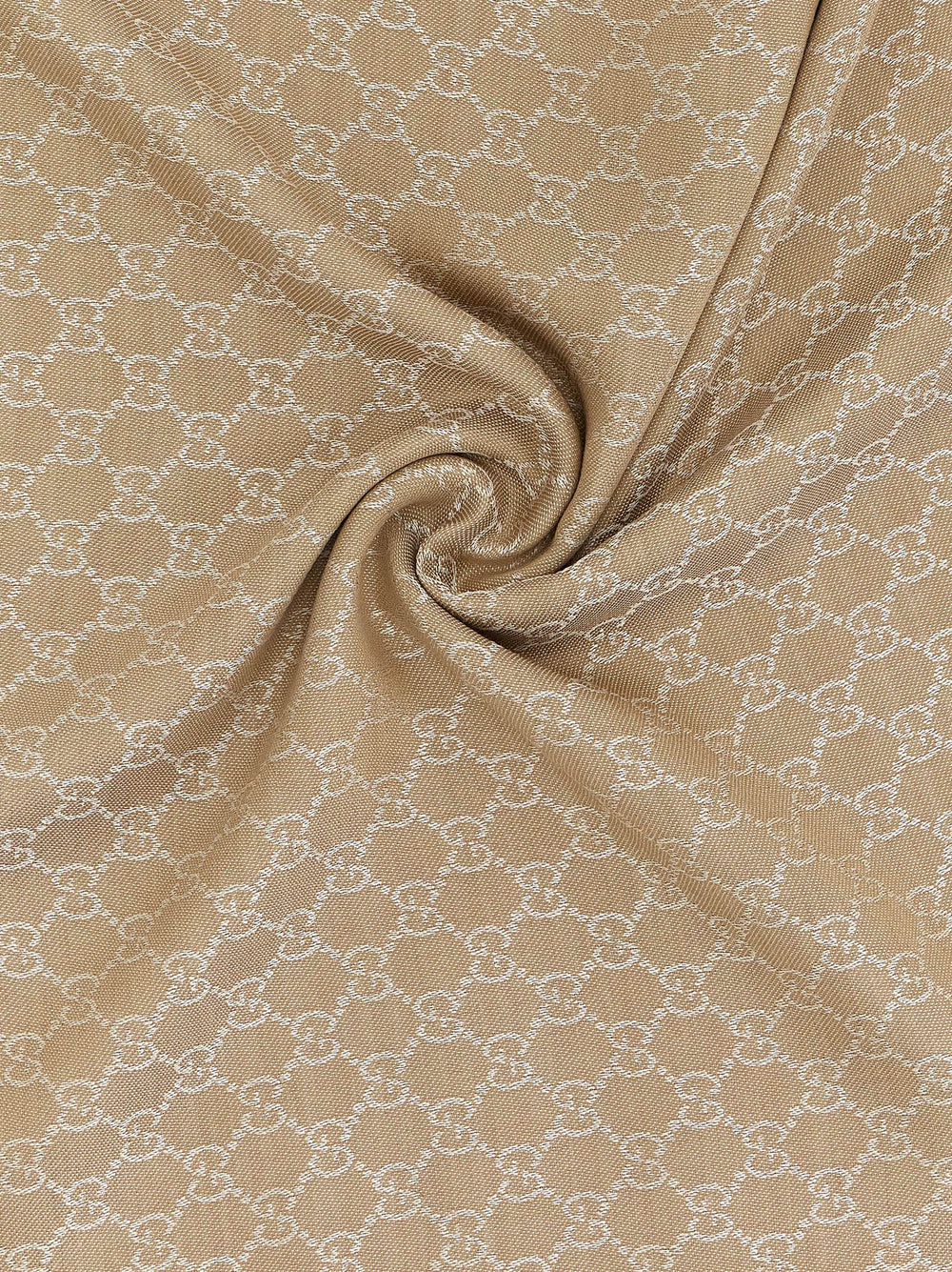 Gucci Beige Silk Scarf
