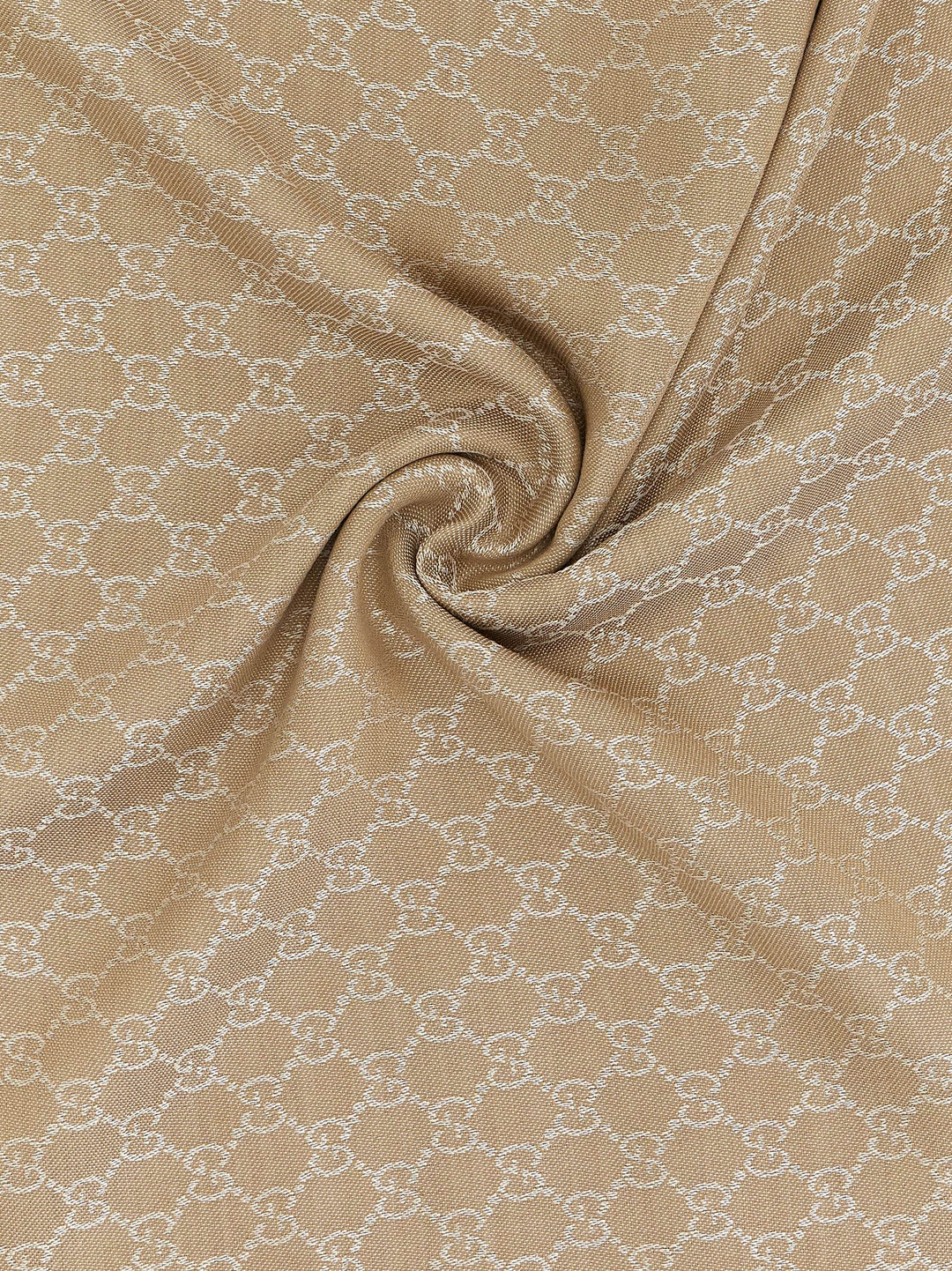 Gucci Beige Silk Scarf
