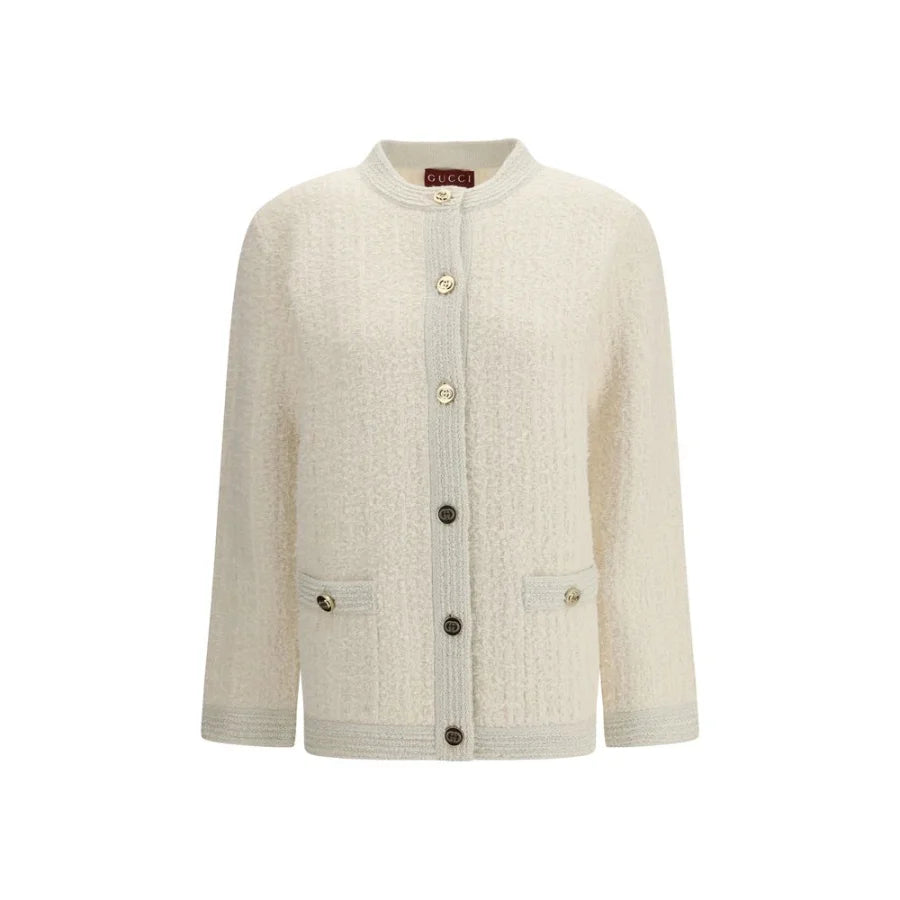 Gucci Beige Wool Cardigan