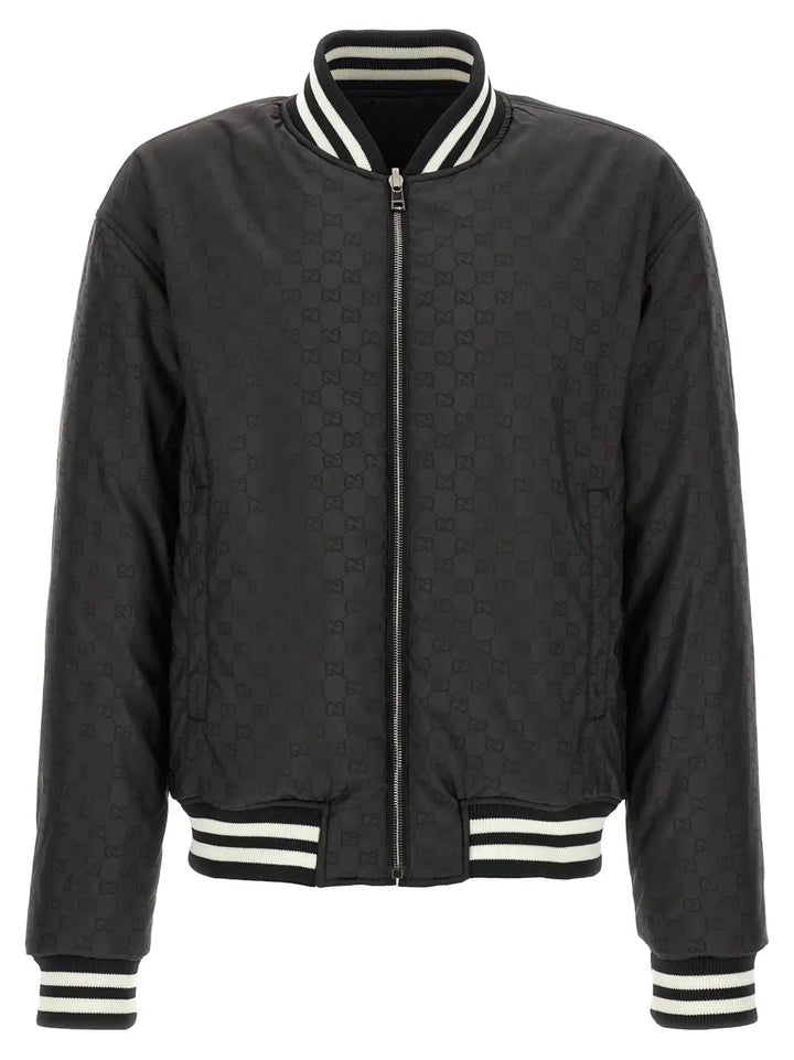 Gucci Bicolor Polyester Bomber