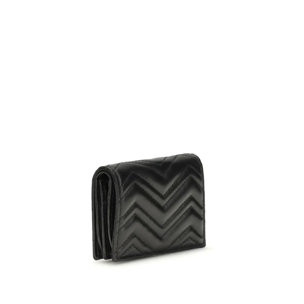 Gucci Black Calf Leather Bos Taurus Wallet
