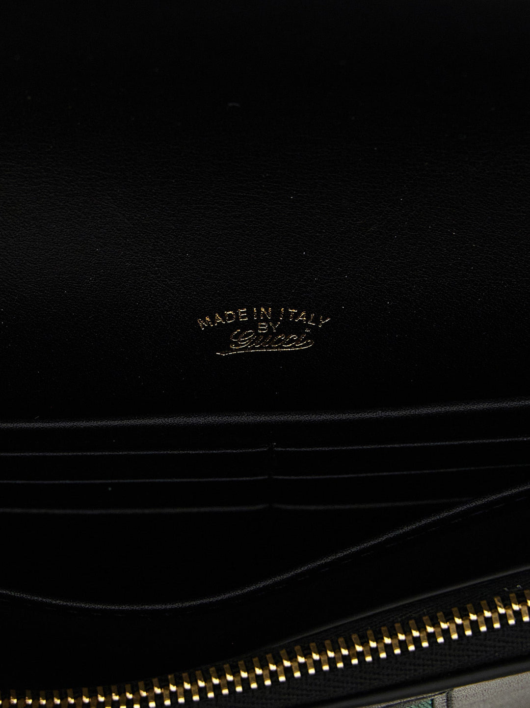 Gucci Black Calfskin Cardholder