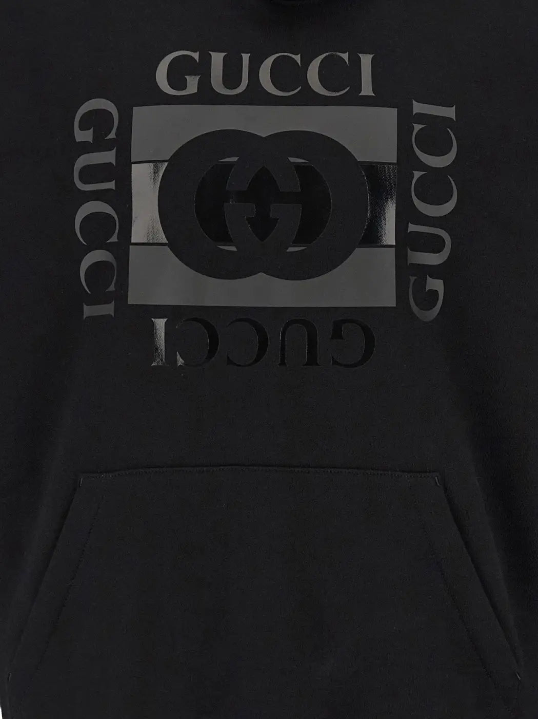 Gucci Black Cotton Sweatshirt