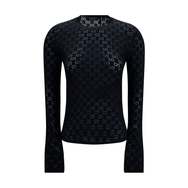 Gucci - Black Cotton T-Shirt