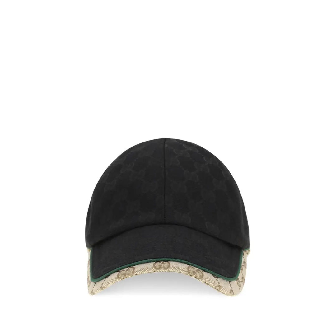 Gucci Black Polyamide Cap (baseball Hat)
