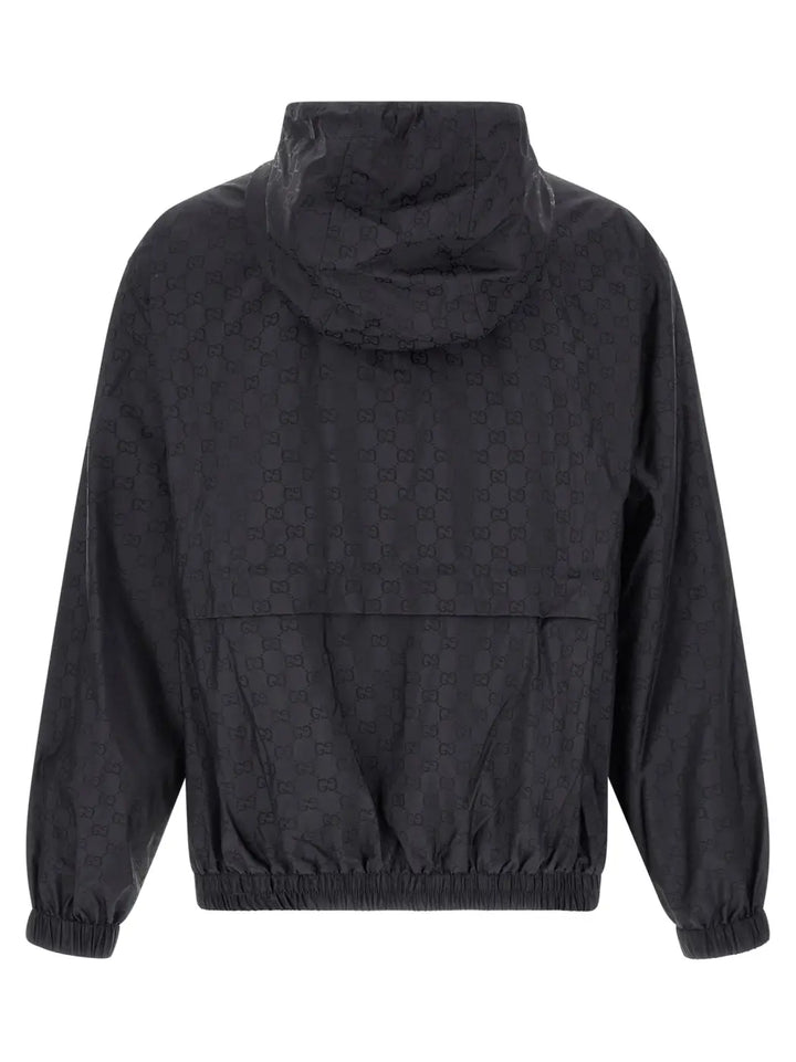 Gucci Black Polyamide Shell Jacket