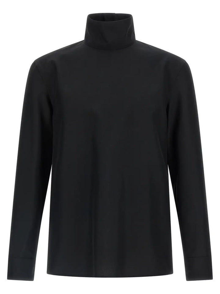 Gucci Black Polyester Blouse