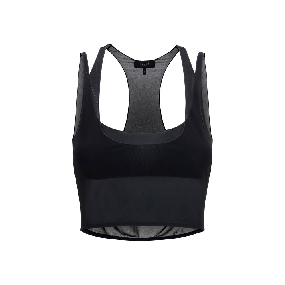 Gucci Bras - Women’s Black Viscose Blouse