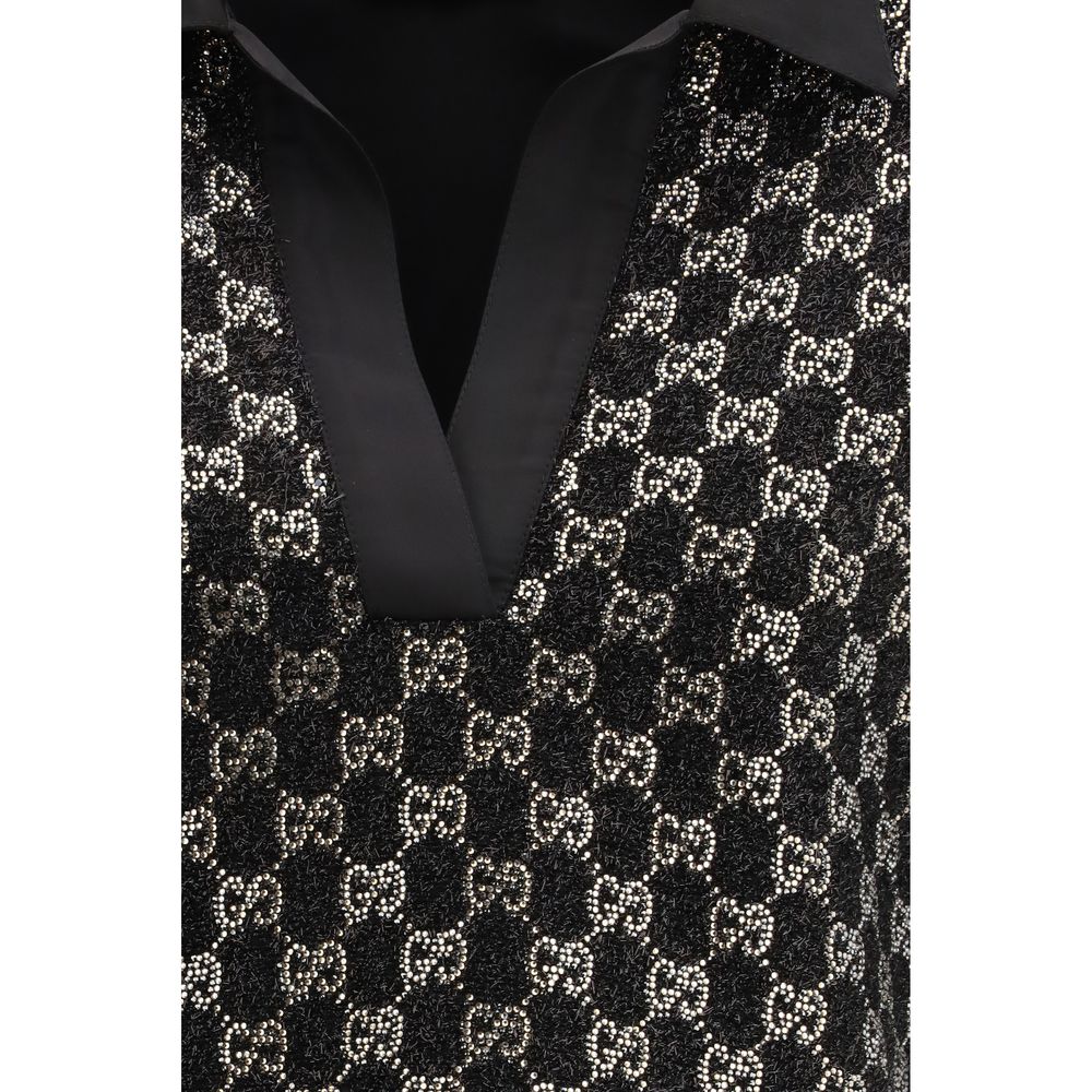 Gucci Shirts - Black Viscose Shirt