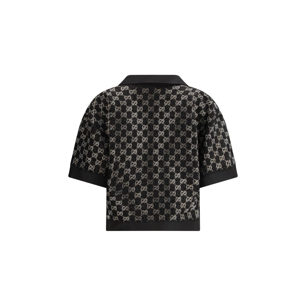 Gucci Shirts - Black Viscose Shirt