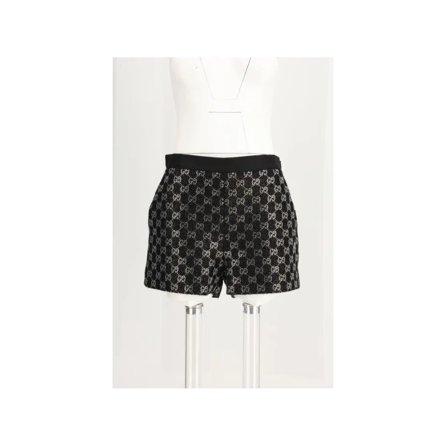 Gucci Black Viscose Shorts