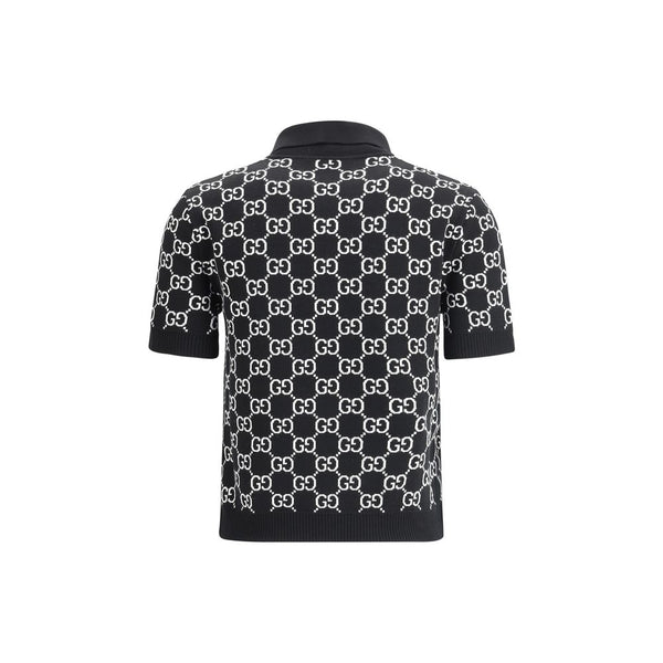 Gucci Polos - Black Wool Oves Aries Dress Shirt