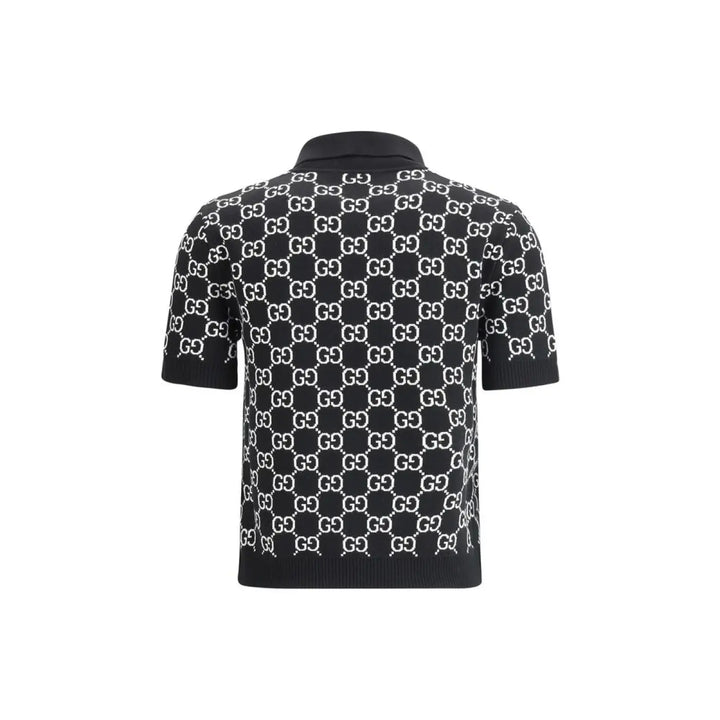 Gucci Black Wool Oves Aries Dress Shirt