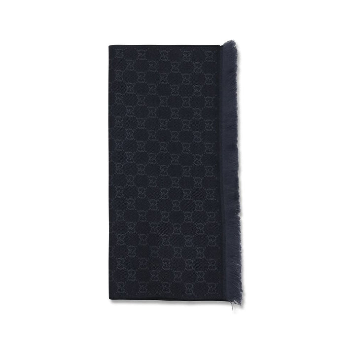Gucci Black Wool Oves Aries Scarf