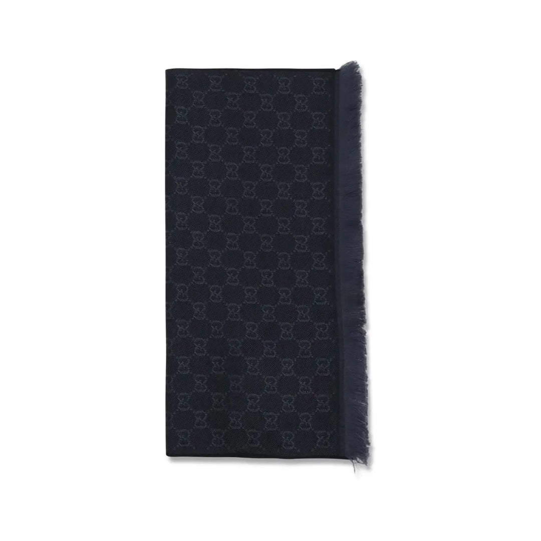 Gucci Black Wool Oves Aries Scarf