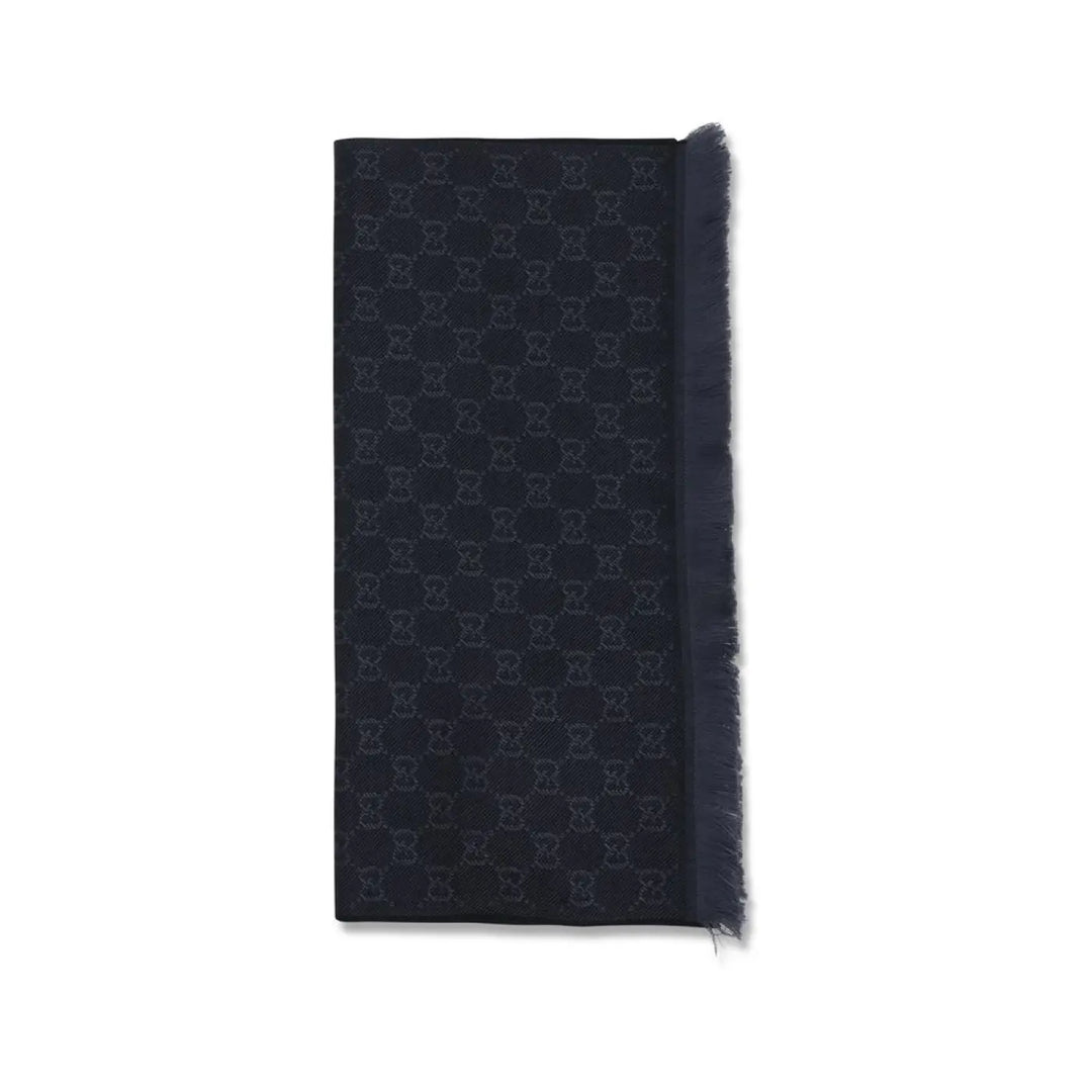 Gucci Black Wool Oves Aries Scarf