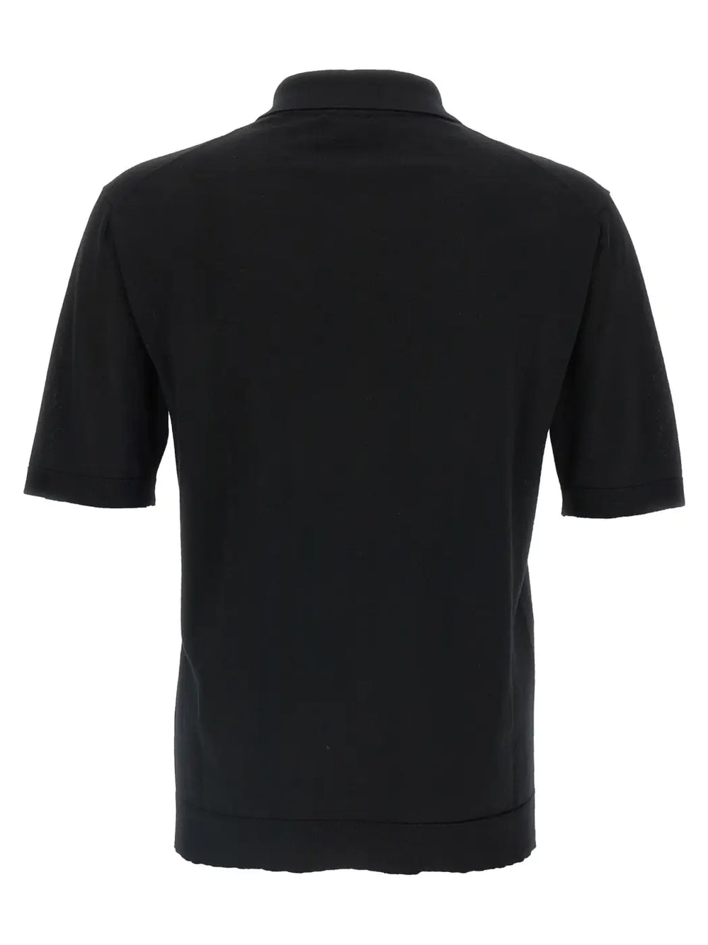 Gucci Black Wool Polo Shirt