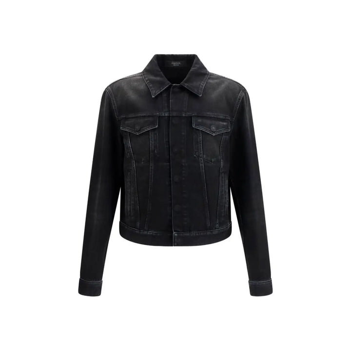 Gucci Blue Cotton Denim Jacket