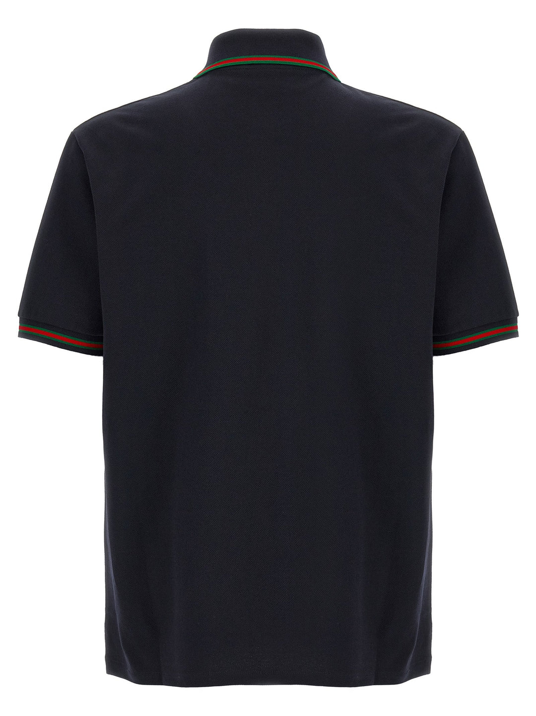 Gucci Blue Cotton Polo Shirt