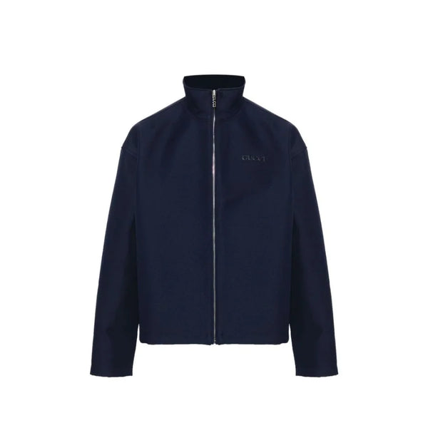 Gucci Blue Marabou Coat