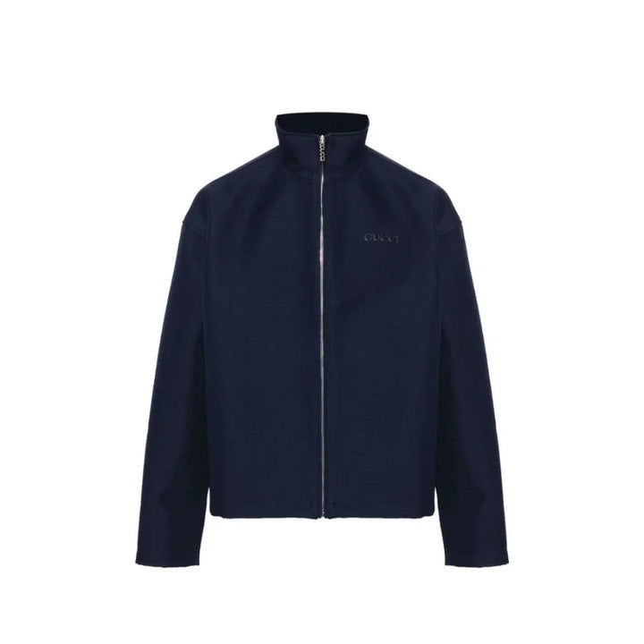 Gucci Blue Marabou Coat