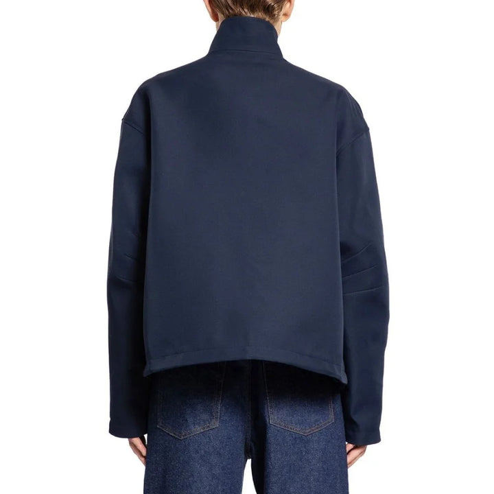 Gucci Blue Marabou Coat